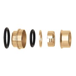 Knelringverloopset, Caleffi 886, messing, 25/20mm